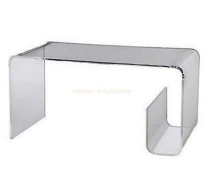 Custom acrylic coffee table with magzine holder AFK-206