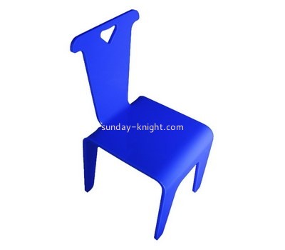 Custom blue acrylic chair AFK-220
