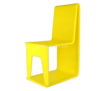 Custom cute yellow acrylic chair AFK-222