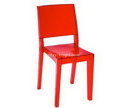 Custom red acrylic chair AFK-225
