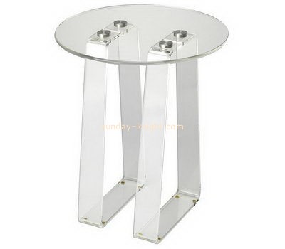 Custom small round acrylic side table AFK-244