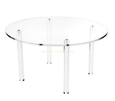 Custom round acrylic restaurant table AFK-270