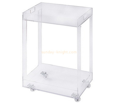 Custom 2 tiers acrylic cart AFK-282