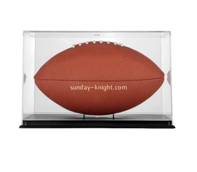 Custom acrylic plexiglass football display case DBK-1225