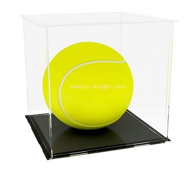 Custom acrylic baseball display case perspex holder lucite organizer plexiglass showcase DBK-1236
