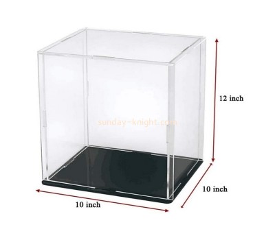 Custom plexiglass box acrylic display case lucite square box DBK-1278