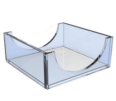 Customize lucite notepad holder acrylic tissue paper holder box DBK-1355