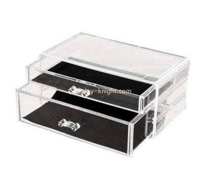 Customize acrylic drawer box plexiglass organiser DBK-1361