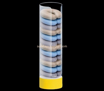 Perspex factory customize acrylic neck pillow display holders plexiglass neck pillow display stands ODK-959