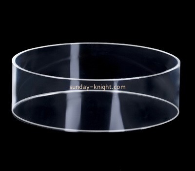Lucite manufacturer customize round acrylic display riser ODK-1003
