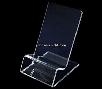 Acrylic manufacturer customize lucite phone display stand plexiglass mobile phone holder ODK-1017