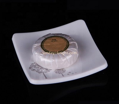 Plexiglass supplier customize acrylic soap tray perspex soap dish ODK-1072