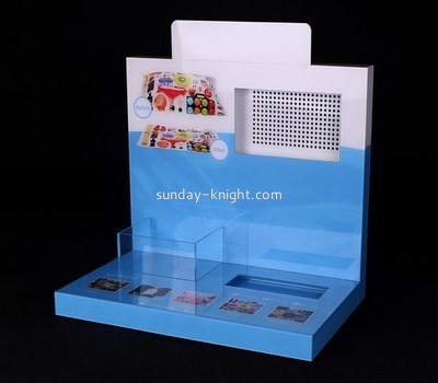 Plexiglass supplier customize acrylic counter top cosmetic display stand ODK-1080