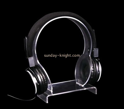 Perspex supplier customize acrylic headphone display rack lucite earphone display stand ODK-1095