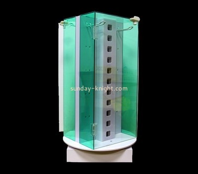 Plexiglass manufacturer customize acrylic rotating display stand ODK-1100