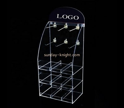 Acrylic factory customize lucite handmade keychain display holders ODK-1107