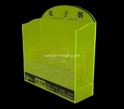 Acrylic supplier customize plexiglass electronic cigarette display stand ODK-1114