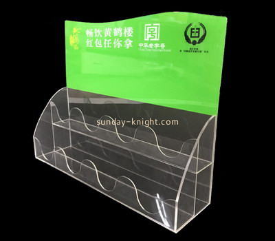 Acrylic factory customize plexiglass countertop display holders ODK-1118