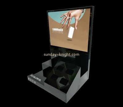 Acrylic factory customize acrylic countertop display riser ODK-1123
