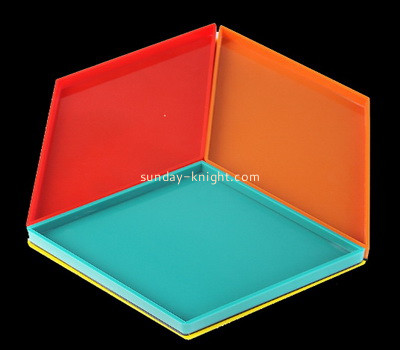 Plexiglass supplier customize acrylic tray holder ODK-1142