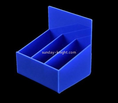Plexiglass supplier customize acrylic 3 compartments display holder ODK-1149