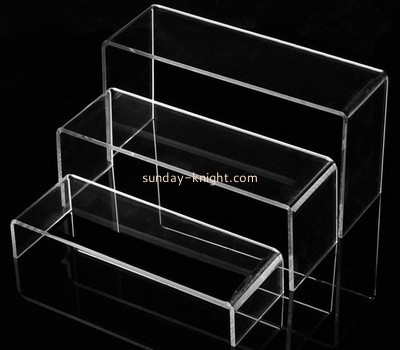 Lucite factory customize countertop acrylic display risers ODK-1156