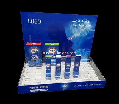 Plexiglass supplier customize acrylic electronic cigarette display riser ODK-1159