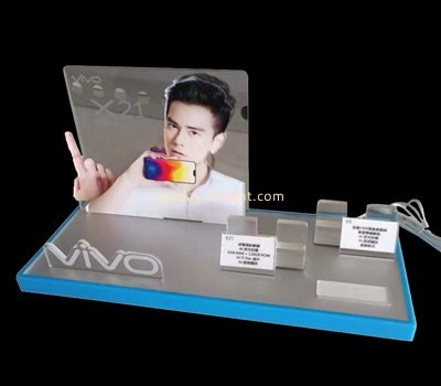 Perspex factory customize countertop acrylic phone display riser ODK-1160