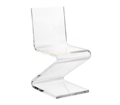 Lucite supplier customize acrylic Z shape chair AFK-311