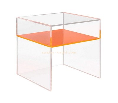 Acrylic factory customize lucite side table AFK-315
