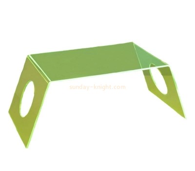 Perspex factory customize acrylic bed laptop table green AFK-320