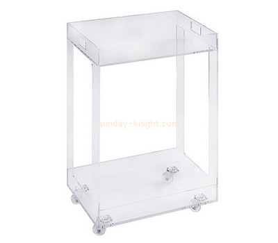 Plexiglass supplier customize acrylic bar cart AFK-325