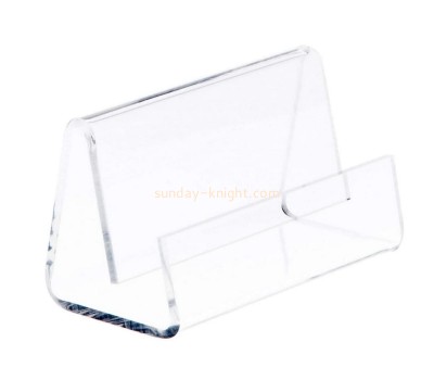 Plexiglass manufacturer customize acrylic deluxe business card holder BHK-790