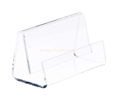 Plexiglass manufacturer customize acrylic deluxe business card holder BHK-790