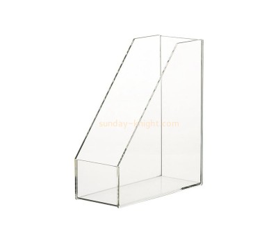 Lucite factory customize acrylic desk top file holder BHK-810
