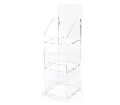 Lucite supplier customize acrylic tiered leaflet holders BHK-817