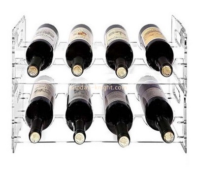 Acrylic supplier customize plexiglass wine bottles holders WDK-103