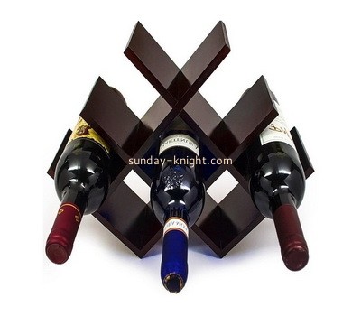 Plexiglass manufacturer customize acrylic wine bottles holder WDK-104