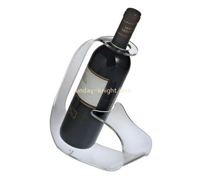 Plexiglass supplier customize acrylic wine bottle rack WDK-106
