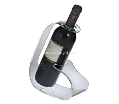 Plexiglass supplier customize acrylic wine bottle rack WDK-106