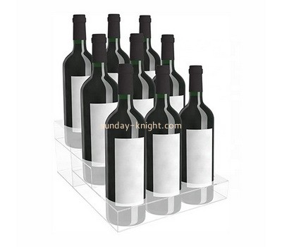 Lucite supplier customize acrylic wine bottles holder WDK-139
