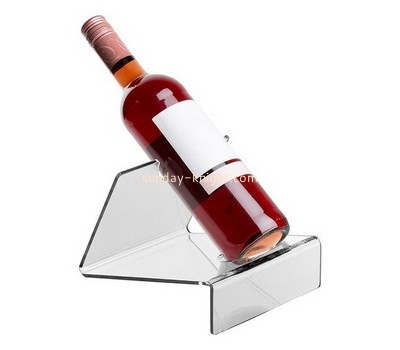 Acrylic manufacturer customize plexiglass wine bottle rack WDK-141
