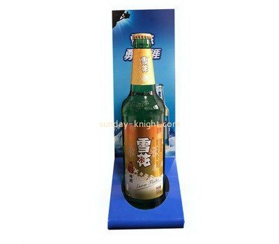 Acrylic manufacturer customize plexiglass beer display riser WDK-157