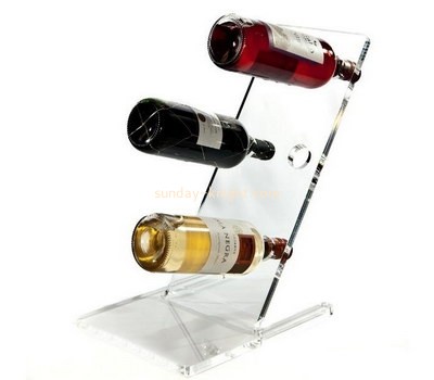 Pexiglass supplier customize acrylic wine display shelves WDK-186