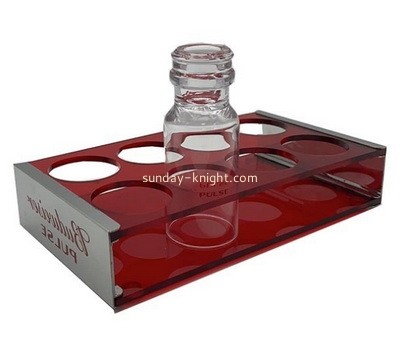 Acrylic manufacturer customize plexiglass bottle holder WDK-189