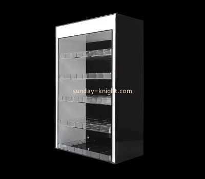 Plexilgass manufacturer custom led display cabinet EDK-006