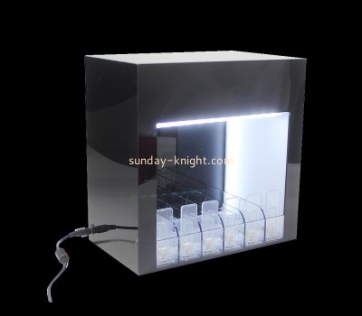 Customized plexiglass lighted display cabinet EDK-049