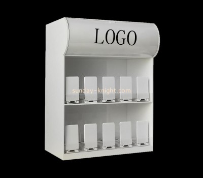 Customized acrylic lighted curio cabinet EDK-057