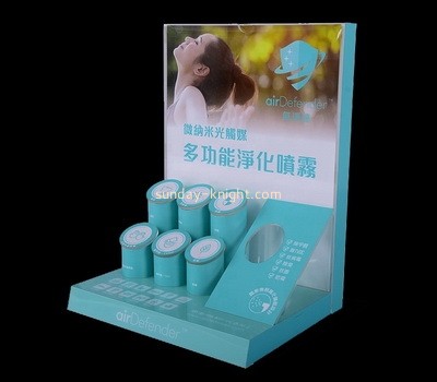 OEM cosmetic display stand retail makeup display riser MDK-447