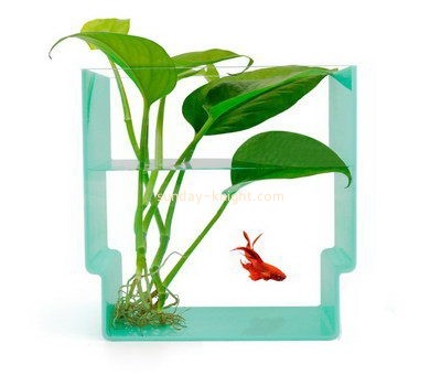OEM custom plexiglass plant pot lucite fish tank FTK-025